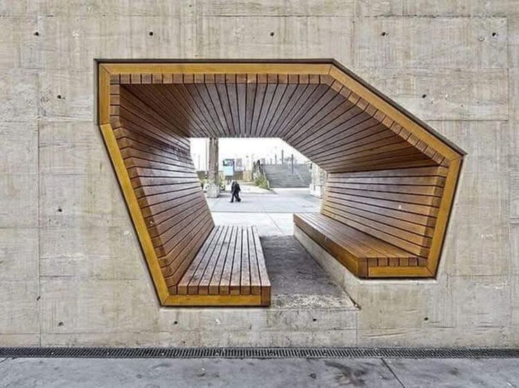 Deretan Desain Bangku Taman Kreatif yang Nyeni