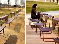 Deretan Desain Bangku Taman Kreatif yang Nyeni