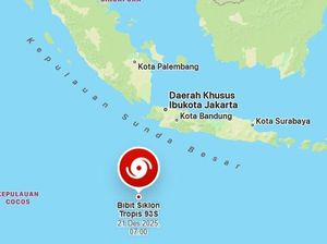 Bibit Siklon 93S Diprediksi Jadi Siklon Kategori 2, Seberapa Kuat Dampaknya?