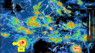 Hal-hal yang Diprediksi Terjadi Jika Bibit Siklon 93S Meningkat Jadi Siklon