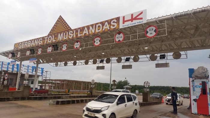 Libur Sekolah Dimulai, Trafik Tol di Sumsel Naik Ribuan Kendaraan