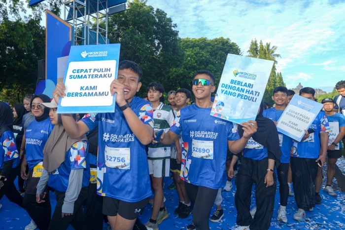 Run For Solidarity, Ribuan Peserta Doa Bersama-Galang Dana untuk Sumatera