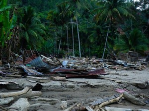 Kampung Kute Reje Aceh Tengah Hilang Disapu Banjir, Rumah Rata dengan Tanah