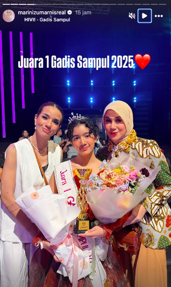 Pemilik nama lengkap Leticia Charlotte Agraciana Joseph tersebut adalah anak dari aktris dan DJ Sheila Marcia dengan musisi Anji. Di usia 15 tahun, remaja yang mewakili Bali ini sudah menoreh cukup banyak prestasi. Foto: Instagram