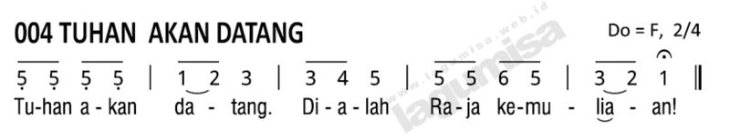 Mazmur Tanggapan Minggu Adven IV