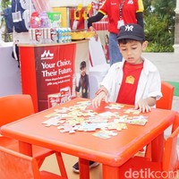 Melalui kegiatan ini, Morinaga ingin mengapresiasi kehebatan setiap ibu dalam mengenali dan mendampingi tumbuh kembang sang anak dengan cara yang unik dan penuh kasih sayang. Foto: Dok. Detikcom.