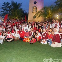 Meriah! Potret Ratusan Bunda dan Anak Nyanyi Bareng Rayakan Hari Ibu