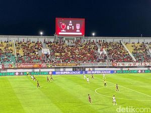 2.865 Penonton Saksikan PSM Dipermalukan Malut United di Stadion BJ Habibie