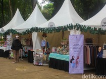 Perayaan Natal Inklusif di Lapangan Banteng, UMKM Lokal Turut Bergeliat