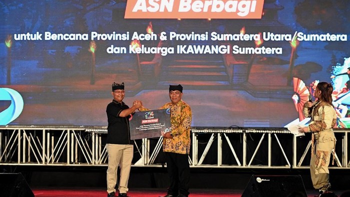 ASN Berbagi Banyuwangi Donasikan Ratusan Juta untuk Korban Bencana Sumatera