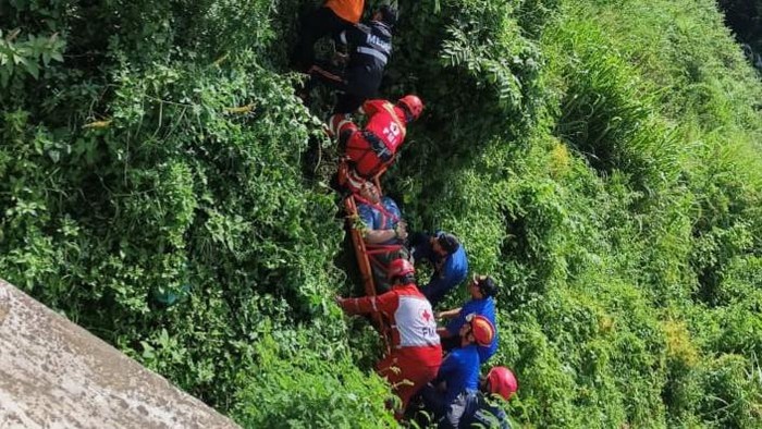 Mahasiswa UMM Terjun ke Bawah Jembatan Tunggulmas Diduga Ngantuk