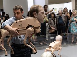 Elon Musk hingga Mark Zuckerberg Berubah Wujud Jadi Robot Anjing