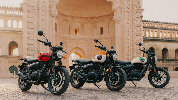 Royal Enfield Hunter 350 model tahun 2025