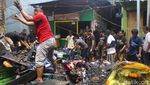 Sisa Kebakaran di Kapuk Muara, Rumah Hangus Tinggalkan Reruntuhan