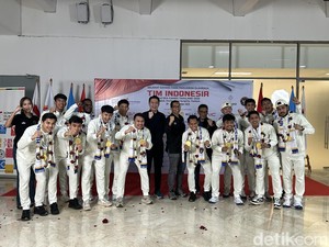 Raih Emas SEA Games, Tim Futsal Putra RI Pulang Disambut bak Pahlawan