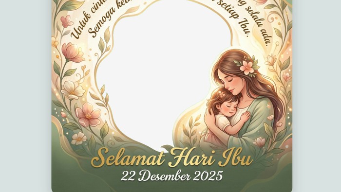 37 Twibbon Hari Ibu Terbaru untuk Bingkai Foto Digital, Gratis Download!
