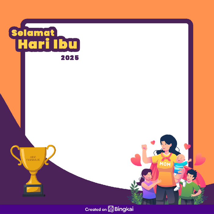 10 Twibbon Hari Ibu 2025, Baru dan Gratis untuk Dibagikan di Medsos!