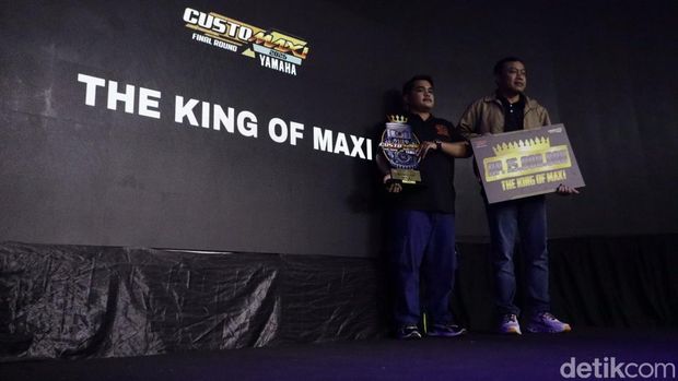 Yamaha XMax hedon asal Medan.