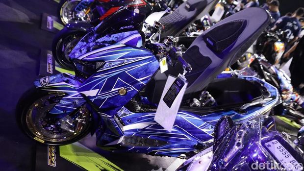 Yamaha XMax hedon asal Medan.