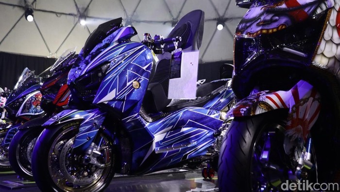 Yamaha XMax Hedon Asal Medan Jadi King Customaxi 2025