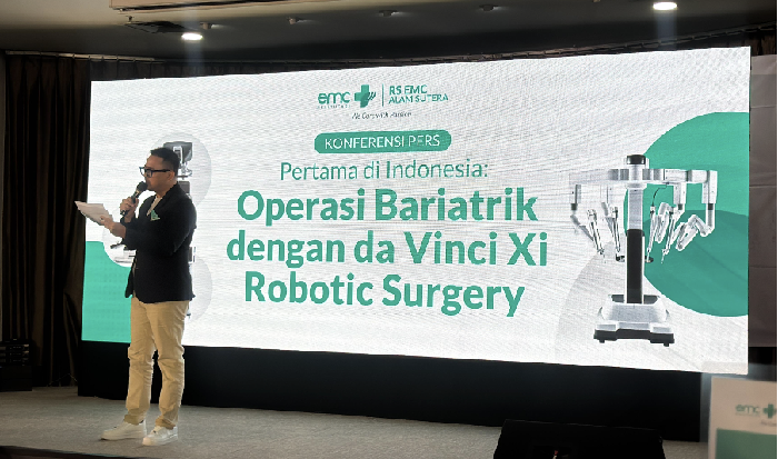 RS EMC Alam Sutera Lakukan Operasi Bariatrik Pertama di RI Pakai Robot