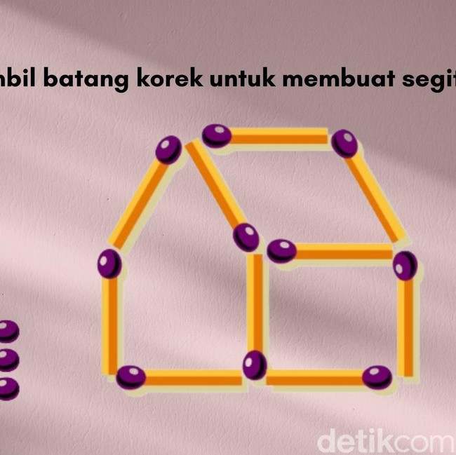 Tantangan Geser Batang Korek Ini Katanya Mudah buat IQ Tinggi, Kamu Termasuk?