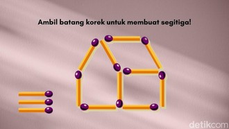 Tantangan Geser Batang Korek Ini Katanya Mudah buat IQ Tinggi, Kamu Termasuk?