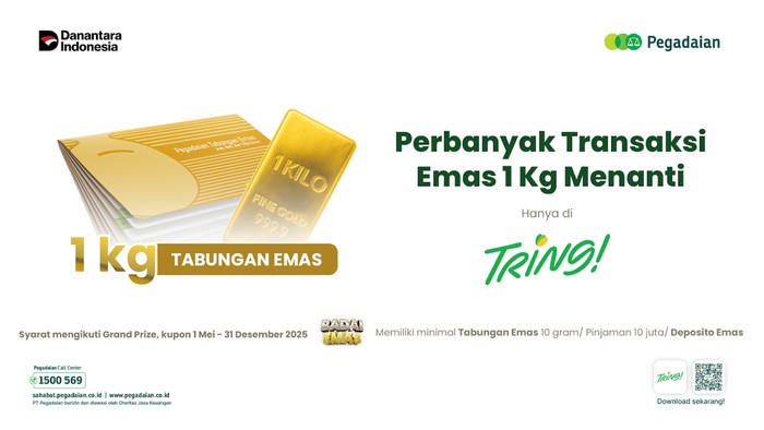 Periode 2 Badai Emas Pegadaian Hampir Berakhir, Tukar Poinmu Jadi Hadiah