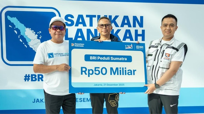 BRI Gelar Satukan Langkah untuk Sumatra, Himpun Dana Bantuan Rp 50 M