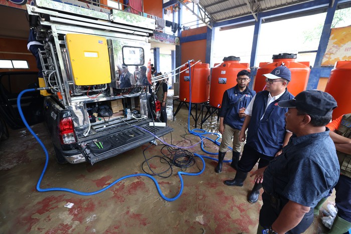 BRIN mengembangkan mesin untuk mengolah air banjir