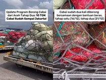 Makanan Perusak Jantung hingga 10 Ton Cabe Takengon Tiba di Jakarta