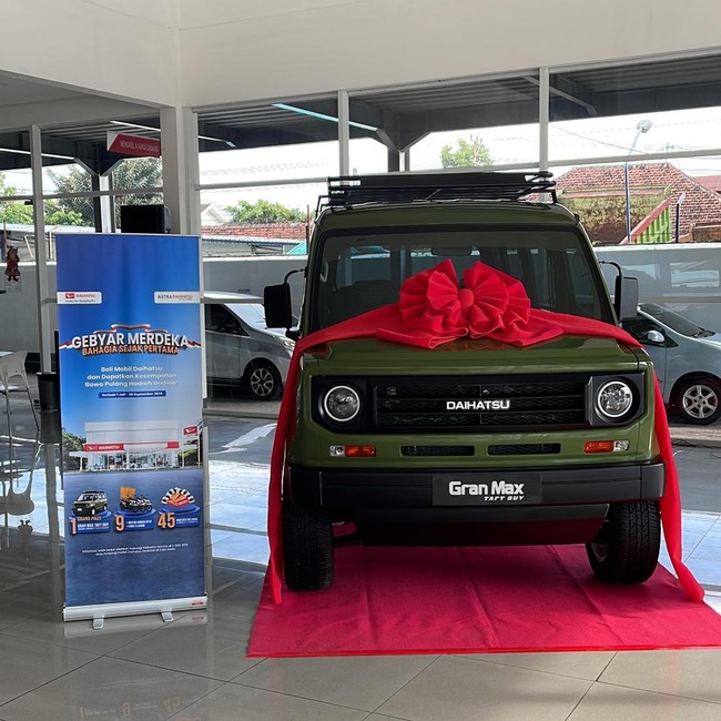 Potret Gran Max Taft Gratis buat Konsumen