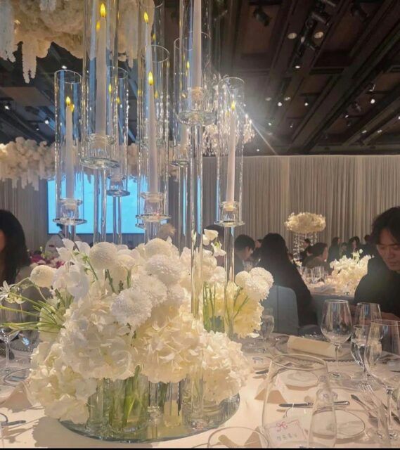 Dekorasi hingga souvenir pernikahan Kim Woo Bin dan Shin Min Ah