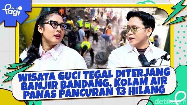 Video: Wisata Guci Tegal Diterjang Banjir Bandang, Kolam Air Panas Pancuran 13 Hilang