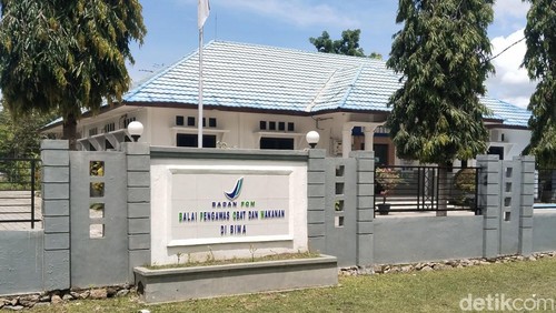 Ilustrasi - Kantor BPOM di Bima, NTB, Senin (22/12/2025). (Foto: Rafiin/detikBali)