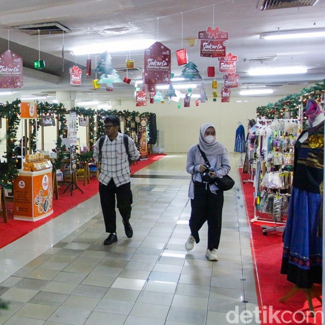 Jakarta Christmas Market Masih Lengang, Ratusan UMKM Menanti Pengunjung