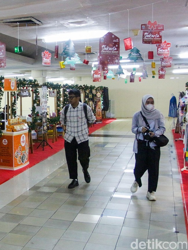 Jakarta Christmas Market Masih Lengang, Ratusan UMKM Menanti Pengunjung