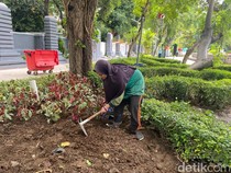 Sarjana Dua Anak Ini Tak Gengsi Jadi Petugas Kebersihan di Surabaya