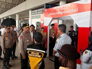 Cek Pengamanan Nataru, Kapolda Babel: Utamakan Keselamatan Masyarakat