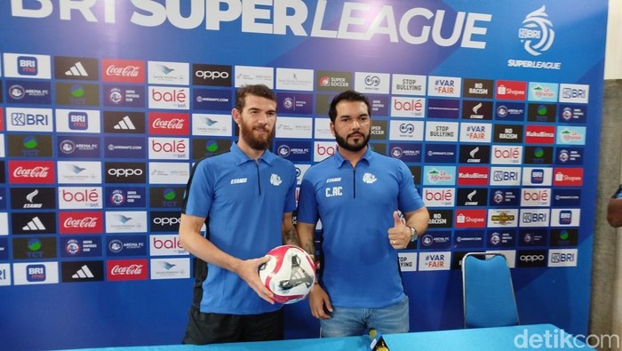 Luiz Gustavo Optimistis Arema FC Amankan Poin Penuh Lawan Madura United