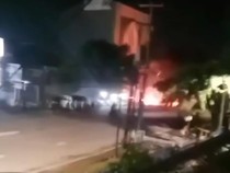 Bentrok Warga Pakai Busur-Petasan Pecah di Jalan Gunung Bawakaraeng Makassar