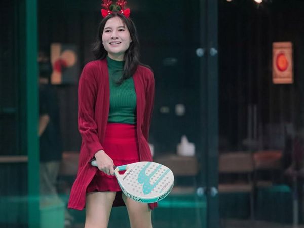 Outfit Sopan Nella Kharisma Saat Main Padel
