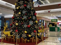 Euforia Sambut Libur Nataru, Mal di Palembang Hadirkan Dekorasi Natal