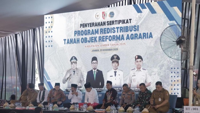 Bupati Jember Tegaskan Kepastian Hukum Lewat Redistribusi Tanah Tempurejo