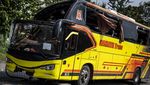 Penampakan Bus Ringsek Usai Kecelakaan yang Tewaskan 16 Penumpang di Tol Muktiharjo