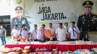 Barang bukti yang diamankan meliputi berbagai jenis narkotika, seperti sabu, ganja, ekstasi, obat keras daftar G, tembakau sintetis, hingga kokain.
