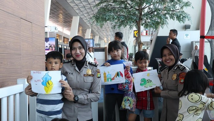 Operasi Lilin Jaya 2025, Polres Bandara Soetta Bentuk Pos Ramah Ibu dan Anak