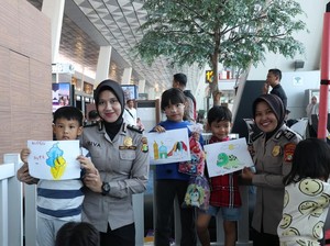 Operasi Lilin Jaya 2025, Polres Bandara Soetta Bentuk Pos Ramah Ibu dan Anak