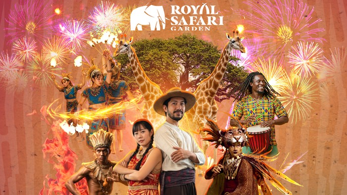 Royal Safari Garden Hadirkan Nuansa Afrika di Malam Pergantian Tahun