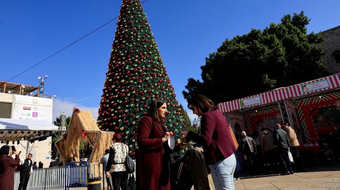 Kota Betlehem Kembali Rayakan Natal Sejak Perang Gaza